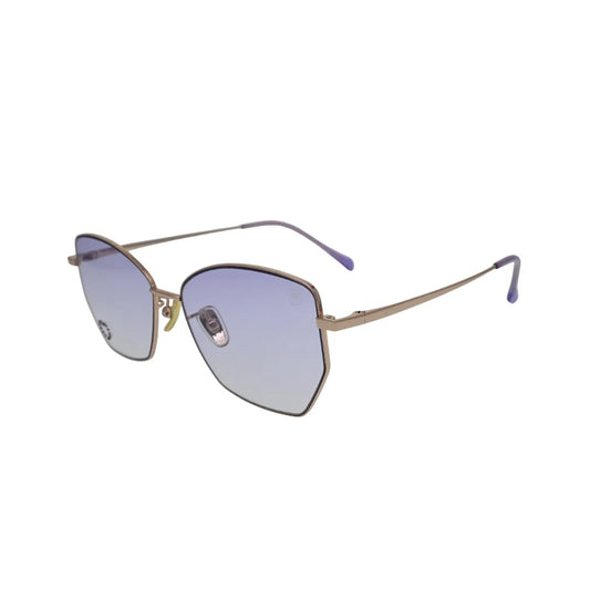 Kids Rimless Silver Rectangular Sunglasses for Children