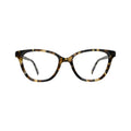 A bold cat-eye eyeglass frame in a stunning tortoiseshell pattern that brings effortless charm and personality to your everyday style.