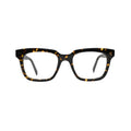 Bold and confident. This square tortoiseshell frame adds strong character to your everyday style.