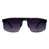 Black-framed sunglasses