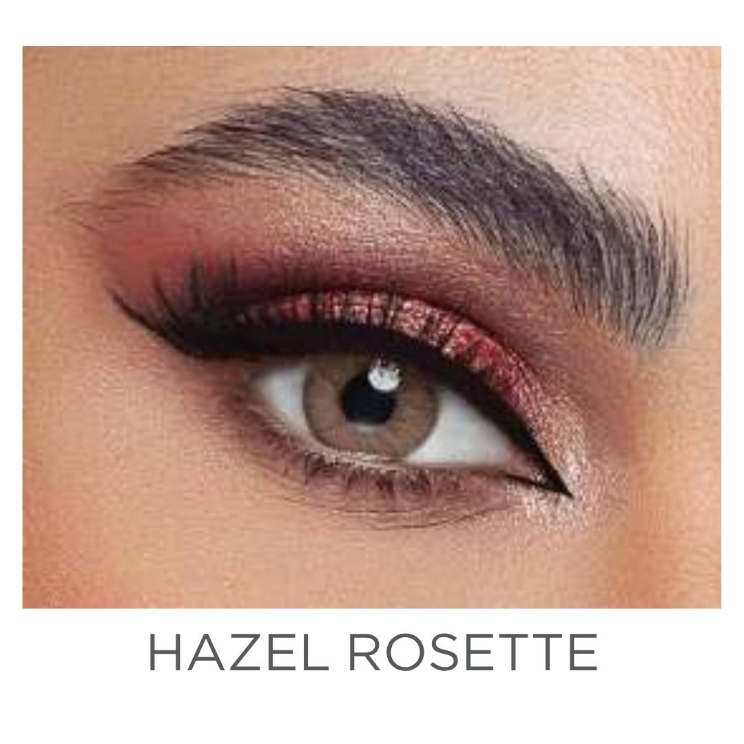 Hazel Rosette Colored Lenses