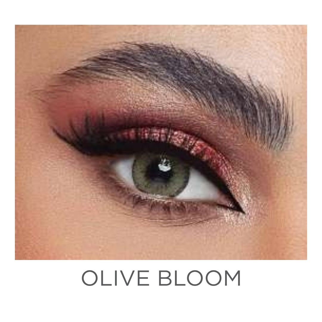 Olive Bloom Colored Lenses