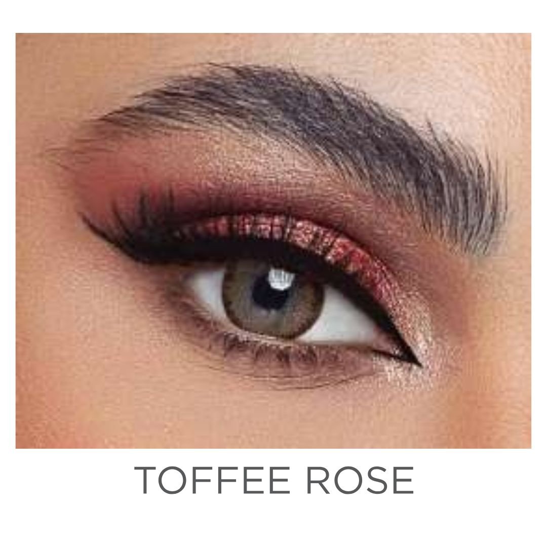 TOFFEE ROSE COLORED LENSES