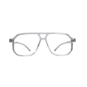 Clear Oversized Unisex Eyeglasses