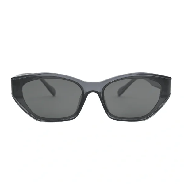 Transparent Grey Cat Eye Sunglasses