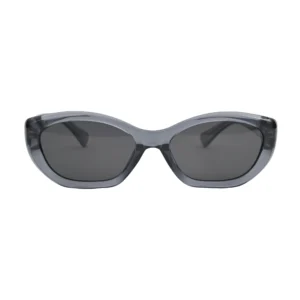 Transparent Grey Cat Eye Sunglasses Female