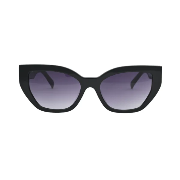 Black Cat Eye Sunglasses With Shade For Women
