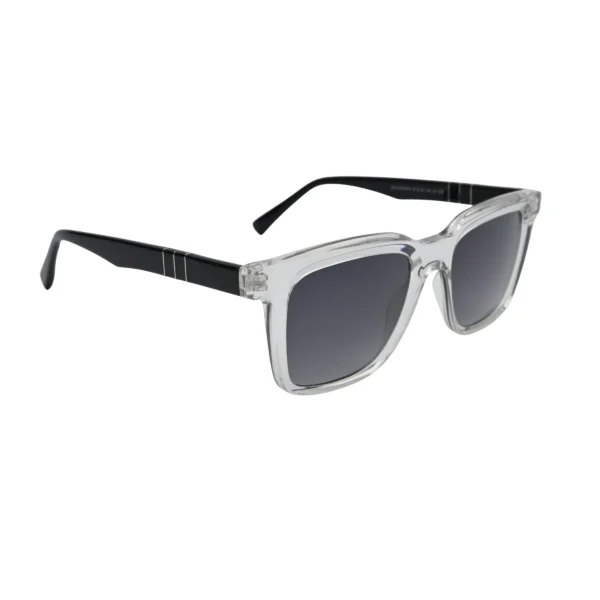 Clear Frame Reactangular Sunglasses for Unisex