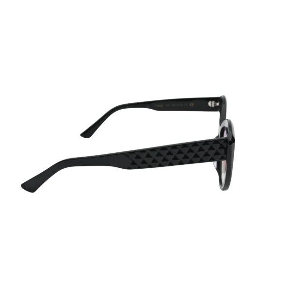 Black pinnk gradient sunglasses plastic frame