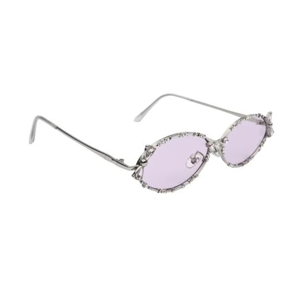 Trending Pink Oval Female Sunglasses For Women