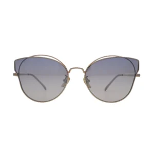 Kids Rimless Silver C-decor Sunglasses