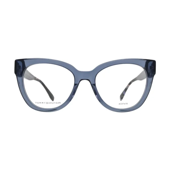 Tommy Hilfiger TH2054 Blue Cat Eye Eyeglasses front view