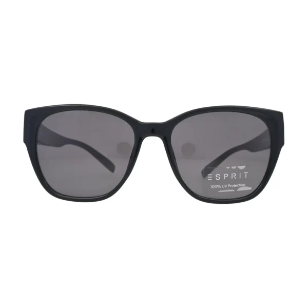 Esprit ET40089 Black Square Sunglasses front view