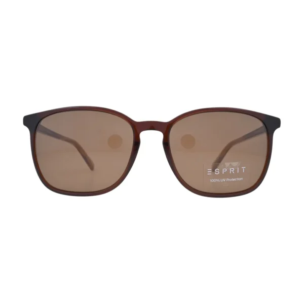 Esprit ET40075 Brown Square Sunglasses front view