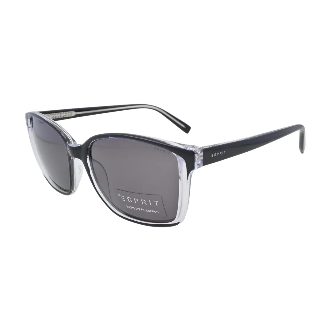 Esprit ET40095 Black Square Sunglasses side profile