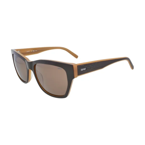 Esprit ET40110 Brown Square Sunglasses side profile