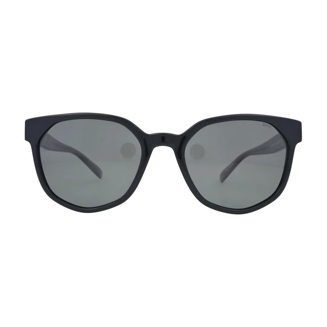 Esprit ET40115 Black Round Sunglasses front view