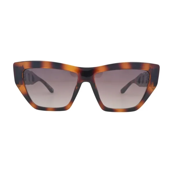 Guess GU00111 Havana Cat Eye Sunglasses front view