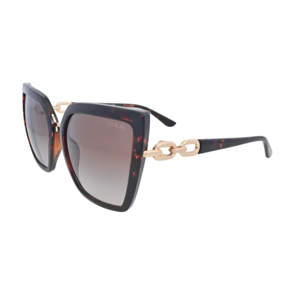 Guess GU00160 Havana Cat Eye Sunglasses side profile