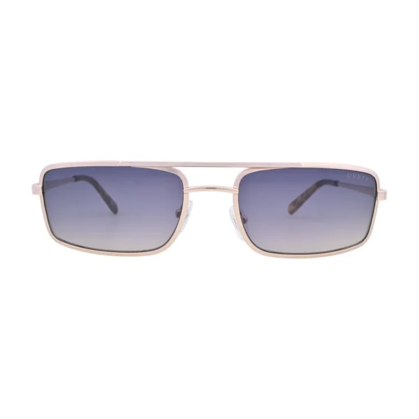 Guess GU00168 Gold Aviator Sunglasses front view