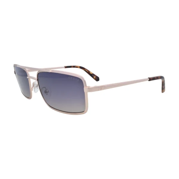 Guess GU00168 Gold Aviator Sunglasses side profile
