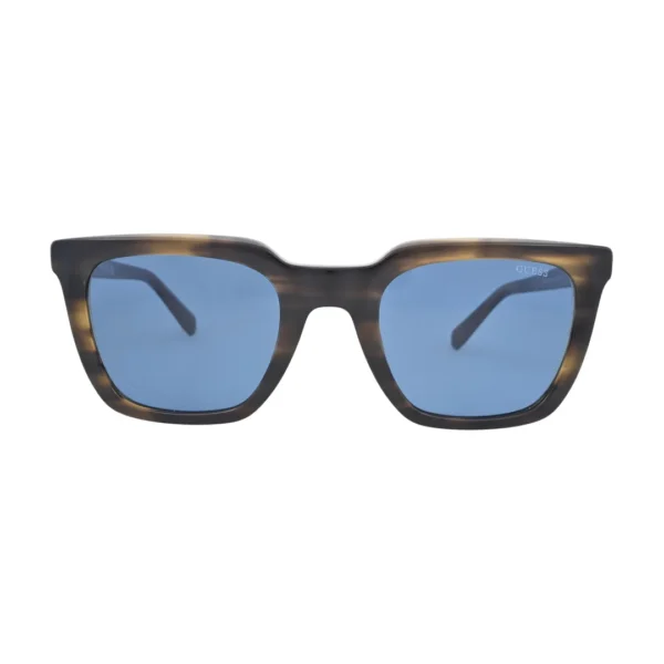 Guess GU00279 Havana Square Sunglasses front view