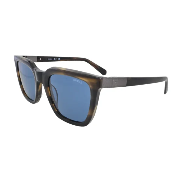 Guess GU00279 Havana Square Sunglasses side profile