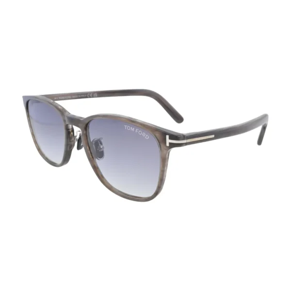 Tom Ford TF1048-D Grey Square Sunglasses side profile