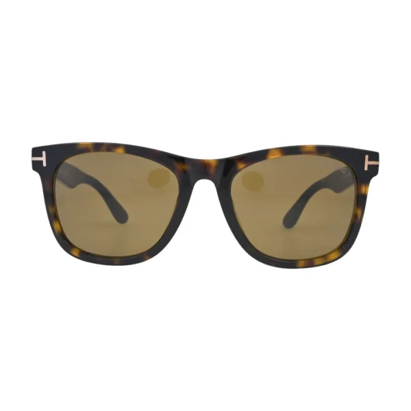 Tom Ford Kevyn TF1099 Havana Square Sunglasses front view